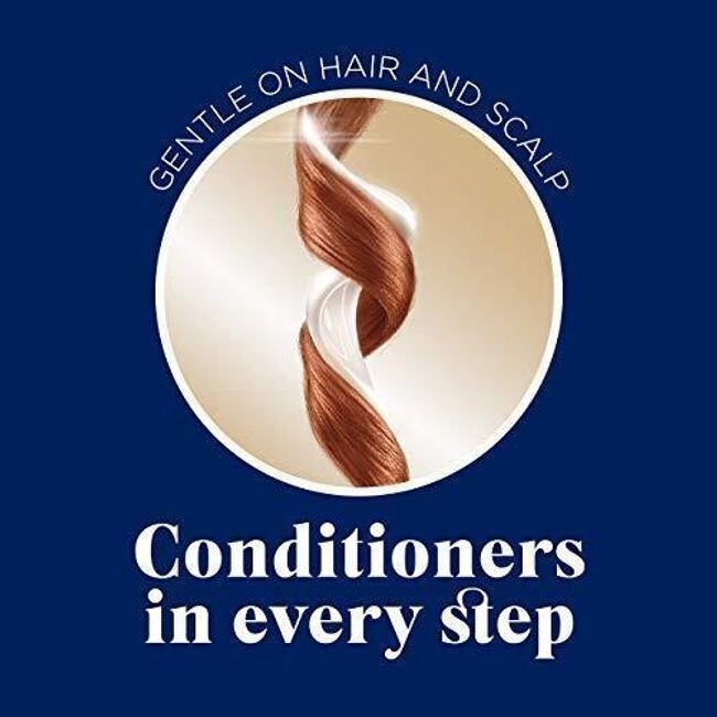3-Clairol Nice'n Easy Permanent Hair Dye, 6R Light Auburn 100% Gray Coverage