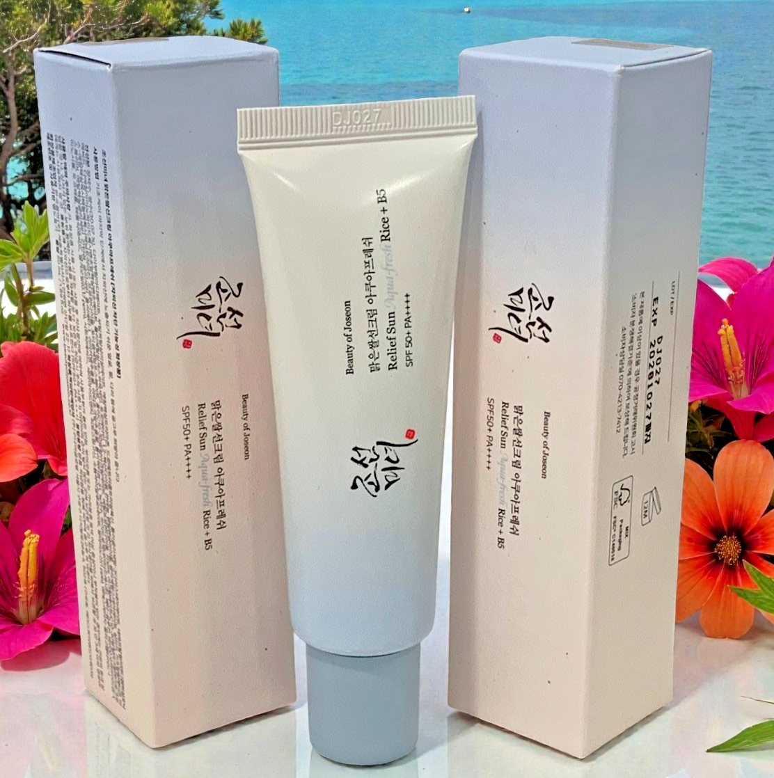 BEAUTY OF JOSEON Relief Sun Aqua Fresh Rice+B5 SPF50+ PA++++ 50ml SET OF 2 FRESH