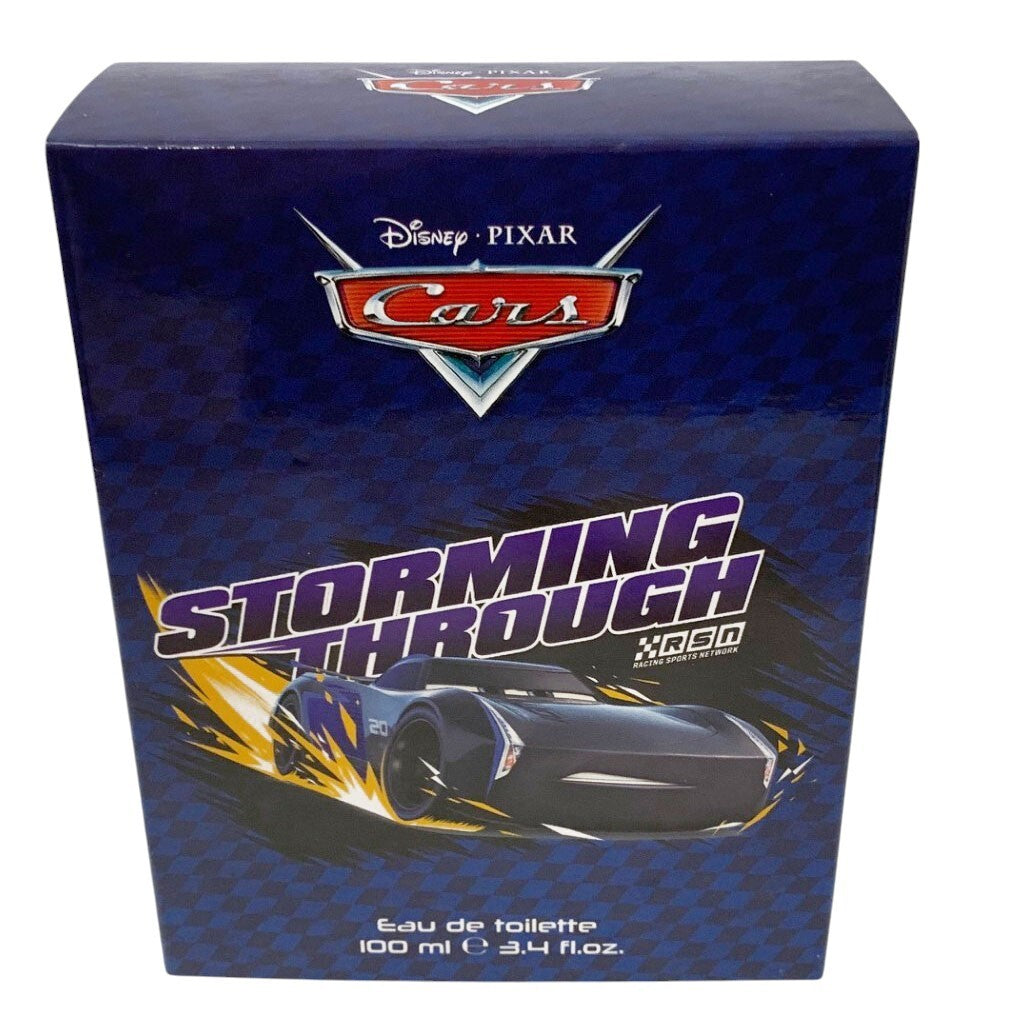 Disney PIXAR CARS Storming Through Eau de Toilette EDT 3.4oz FOR MEN NEW IN BOX