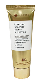 K-SECRET Collagen Boosting Secret Sun Lotion Sunscreen 60ml SET OF 2 as Pictured