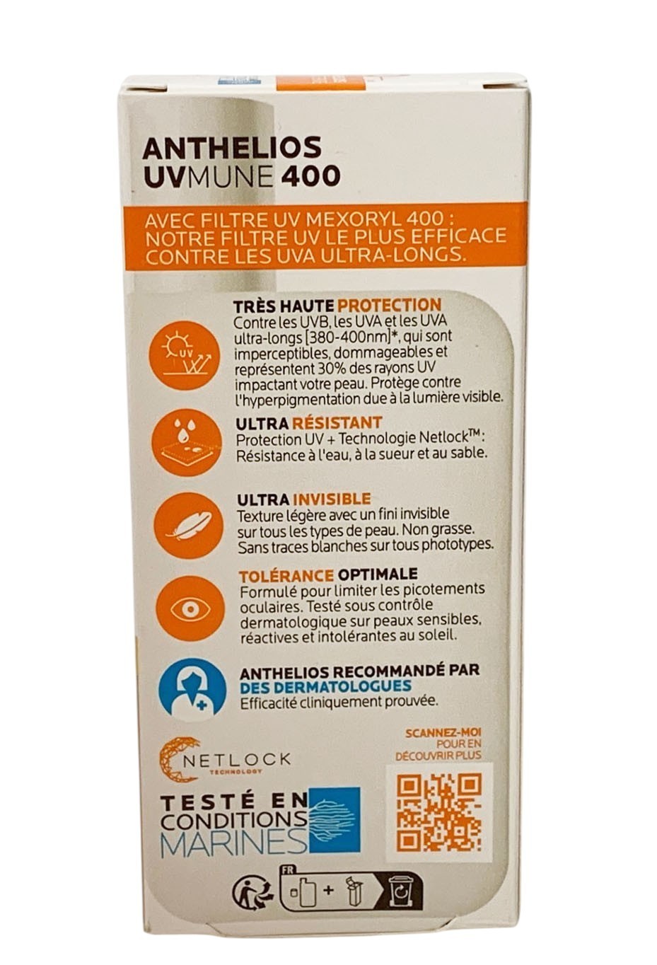 La Roche-Posay Anthelios UVMune 400 SPF 50+Tinted Fluid Sunscreen 50ml EXP 09/28
