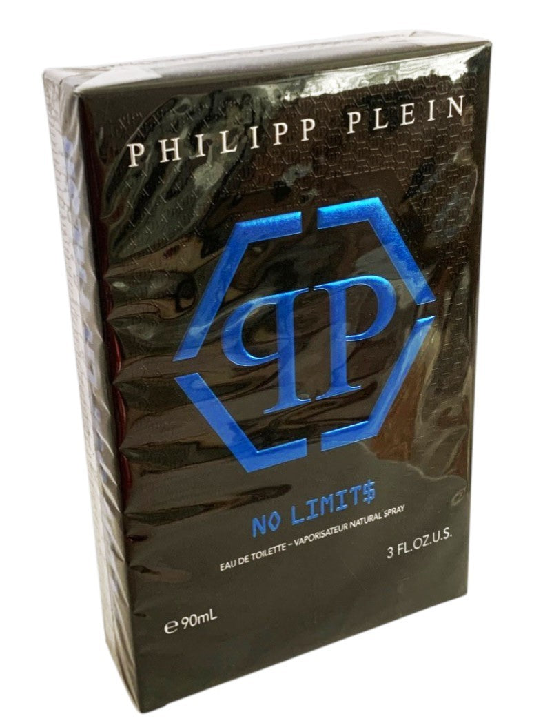 Philipp Plein No Limits Plein Super Fresh EDT for Men 3oz/90ml New in Sealed Box