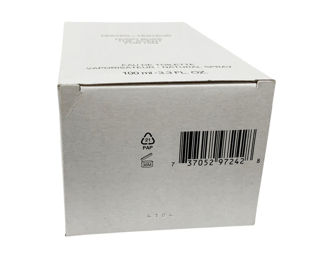 Hugo Boss The Scent Eau De Toilette Spray For Men 100ml / 3.3oz New in White Box