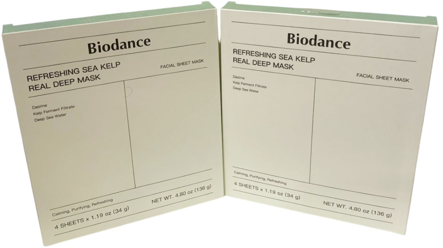 BIODANCE REFRESHING SEA KELP REAL DEEP MASK - 8 Pack
