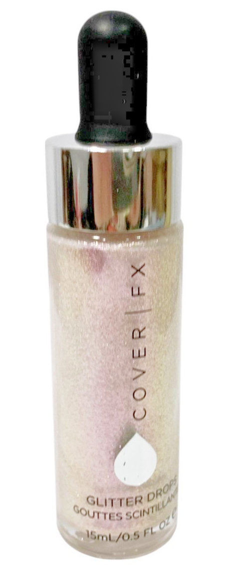 COVER FX ~ GLITTER DROPS ~ AURORA ~ 0.5 oz / 15ml Made in Italy, New in Box