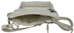 New WHITE Small Leathers Crossbody Messenger Purse Bag  Adjustable Strap