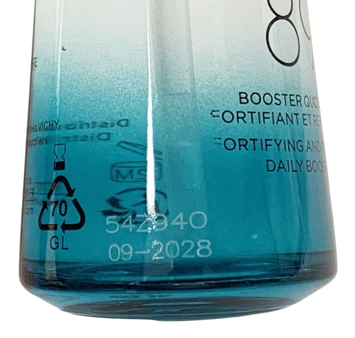 Vichy Mineral 89 Skin Fortifying Daily Booster  1.69oz Hyaluronic Acid EXP 09/28