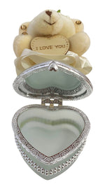 I Love You Bear With Heart Shaped Jewelry Gift Boxes SET OF 4 as On The Pictures