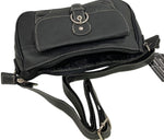 Black Women Vintage Leather Messenger Cross Body Bag Handbag Purse Hobo Satchel