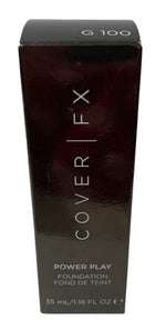 Cover FX Power Play Foundation G 100 Full Size 1.18 oz/35ml, Made in Italy