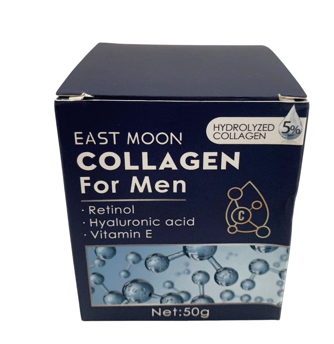 Collagen Cream for Men Anti Wrinkle with Retinol, Hyaluronic Acid, Vitamin E 50g