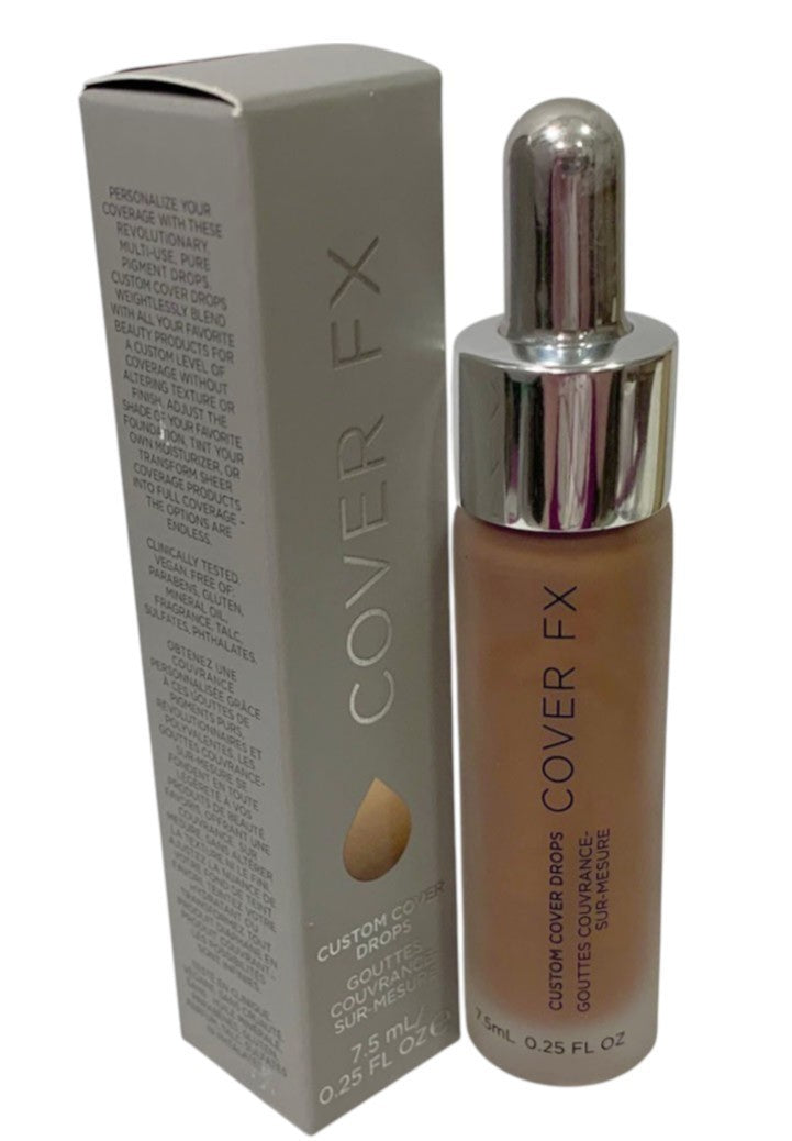 COVER FX Custom Cover Drops - N DEEP 2-0.25oz/7.5ml Maid in Italy New in Box