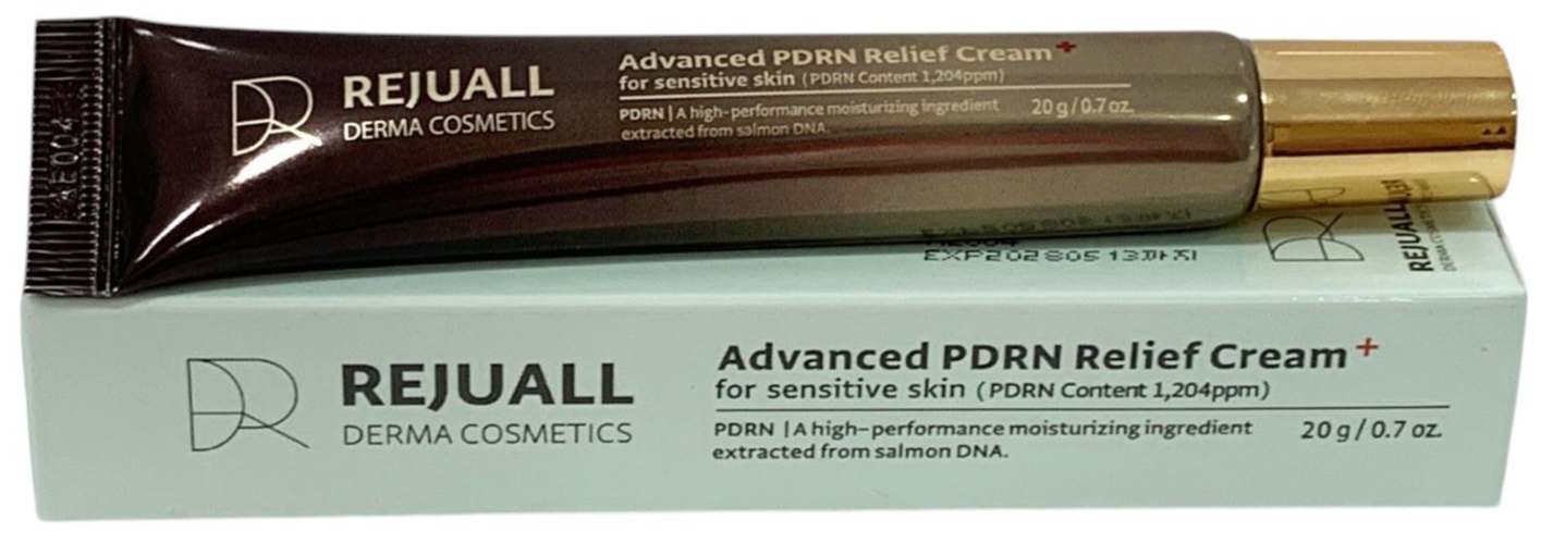 REJUALL Advanced PDRN Relief Cream 20ml Derma Cosmetics K-BEAUTY EXP 05/2028