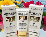 MEDI PEEL Active Silky Sun Cream SPF50+ PA+++ 50ml /1.69oz Exp 02/28 SET of 2