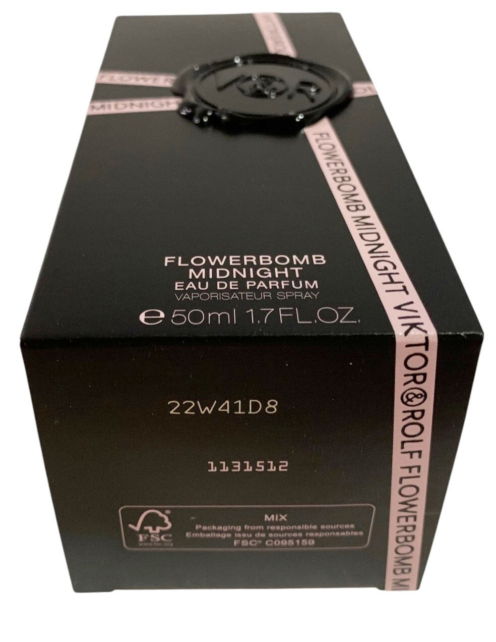 Viktor & Rolf Flowerbomb Midnight Eau de Parfum Spray - 50ml / 1.7oz Unsealed