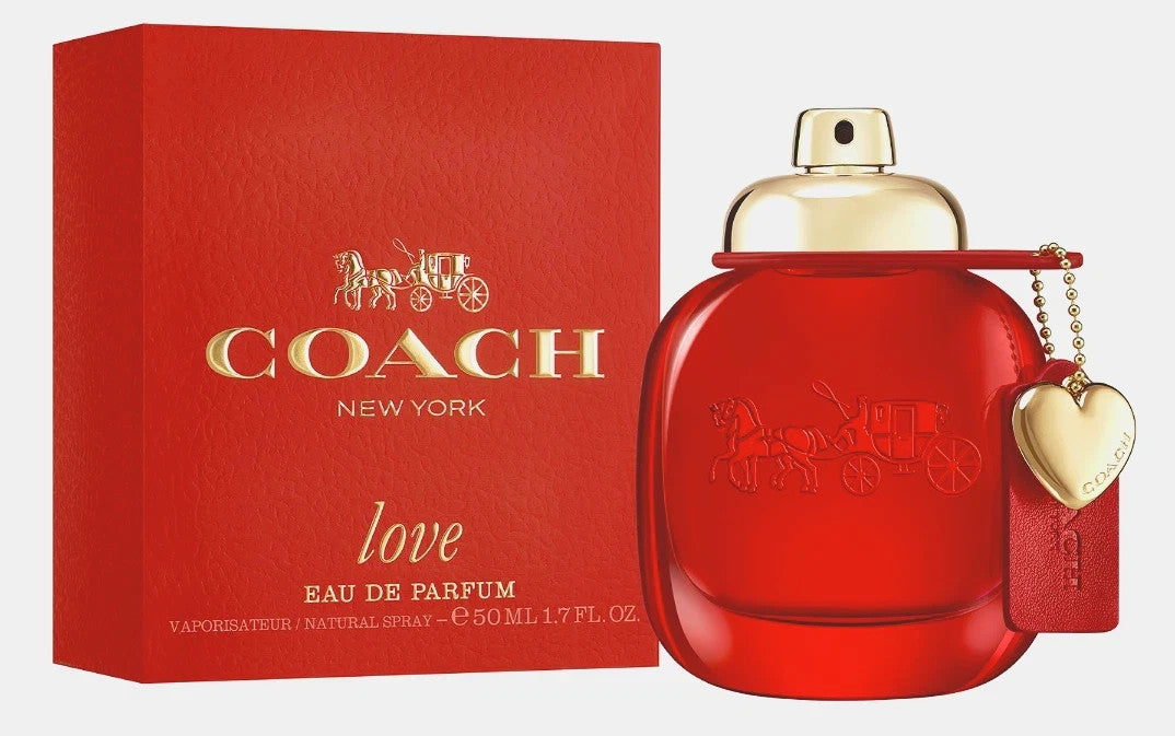 Coach Love Eau de Parfum Spray Women 1.7 oz. / 50 ml BRAND NEW IN UNSEALED BOX