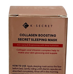 K-SECRET Collagen Boosting Secret Sleeping Mask 60ml Anti Aging Cream EXP 08/28