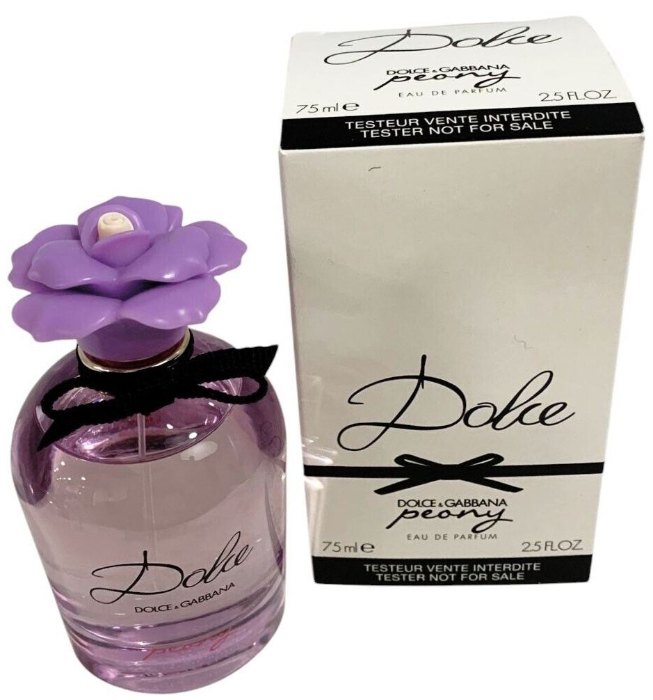 Dolce Peony by Dolce & Gabbana 2.5oz Eau De Perfume for Women New In White Box