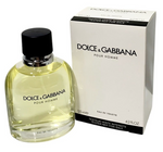 Dolce and Gabbana Men's Pour Homme EDT Spray 4.2 oz Fragrances New in White Box