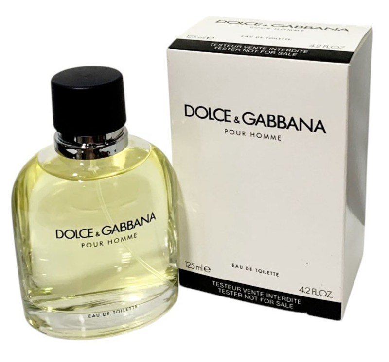Dolce and Gabbana Men's Pour Homme EDT Spray 4.2 oz Fragrances New in White Box