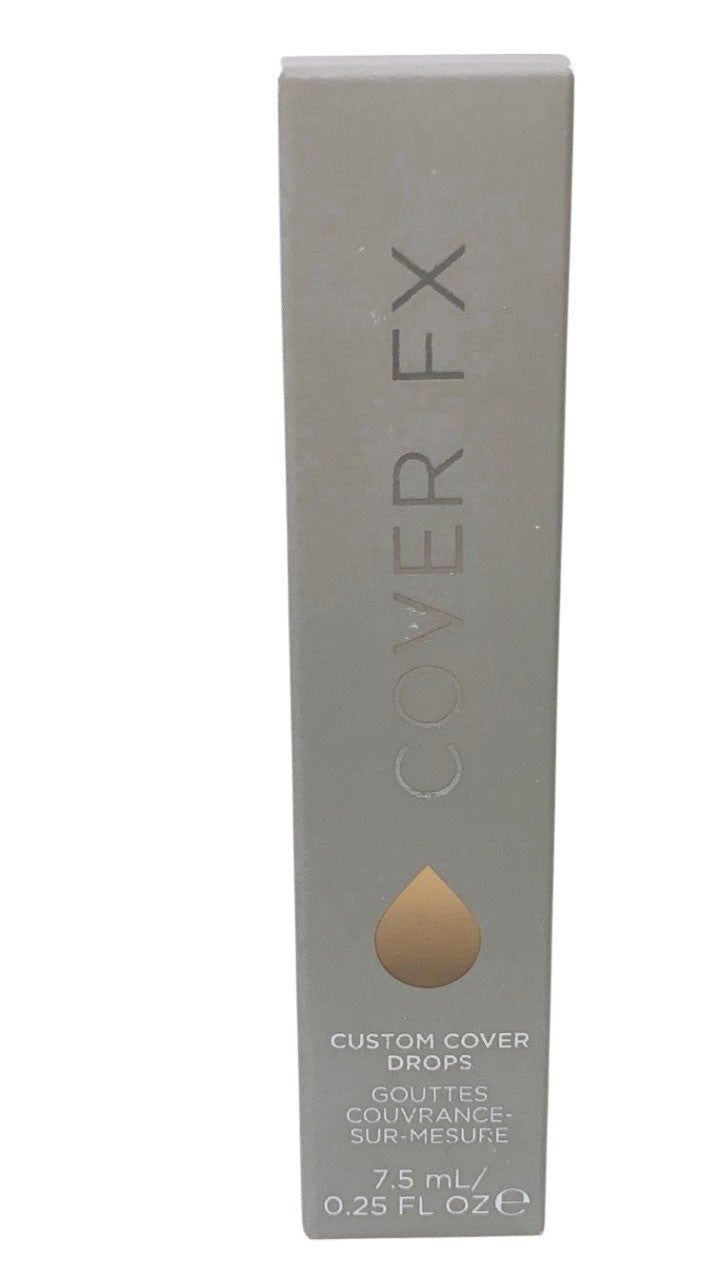 COVER FX Custom Cover Drops - P DEEP 3 - 0.25oz/ 7.5ml New in Box