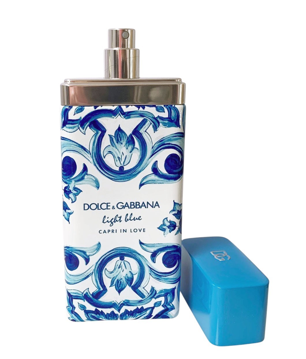 Dolce and Gabbana Men's Light Blue Capri In Love EDP Spray 3.4oz/100ml White box