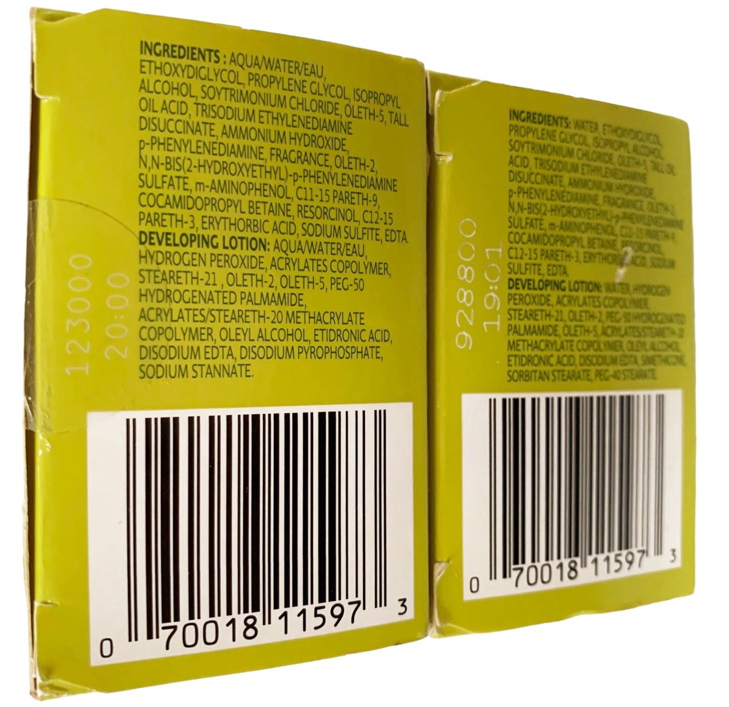 2-Clairol Balsam Color Permanent Hair Color 