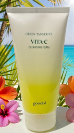 GOODAL GREEN TANGERINE VITA-C CLEANSING FOAM 150ml / 5.07oz EXP 08/2028