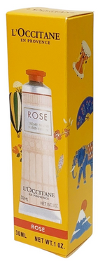 L’Occitane Provence Around The World Rose Hand Cream 30ml/1oz Set of 2 Ex 7/28