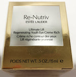 Estee Lauder Re-Nutriv Ultimate Lift Regenerating Youth Eye 0.5oz/15ml SEALED
