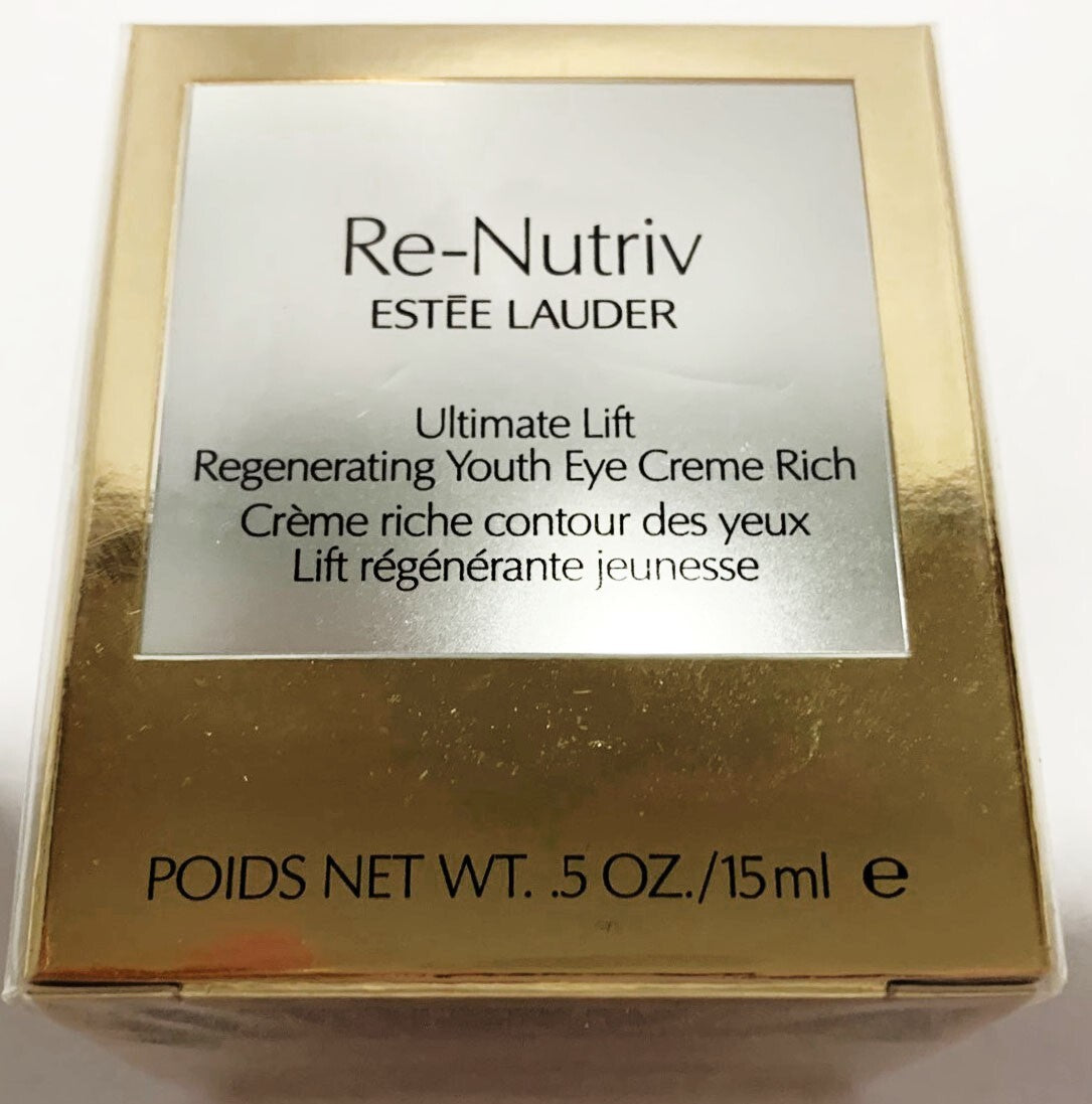 Estee Lauder Re-Nutriv Ultimate Lift Regenerating Youth Eye 0.5oz/15ml SEALED