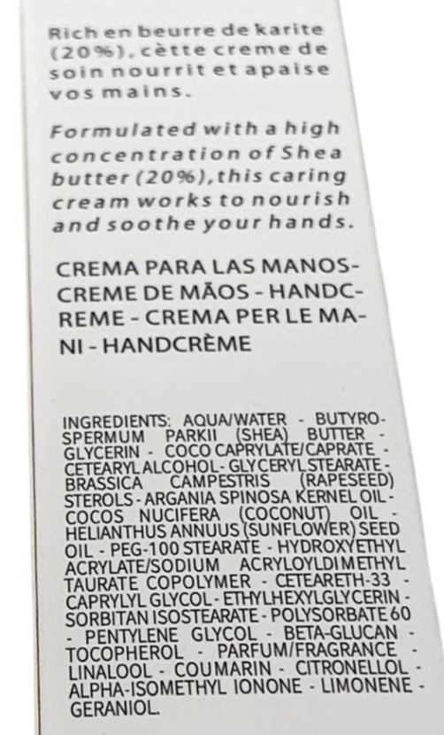 L'Occitane En Provence Shea Butter Hand Cream for Dry Skin-30ml / 1 oz, Set of 2