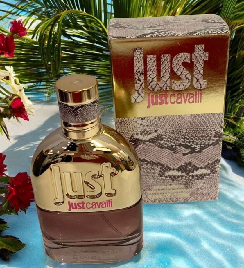 Just Cavalli New by Roberto Cavalli Eau De Toilette Spray 2.5oz Women SEALED BOX