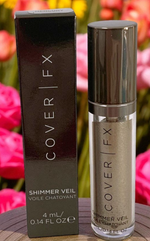 COVER FX SHIMMER VEIL-MERCURY Weightless Cream Shimmer 0.14oz/4ml Made in Italy