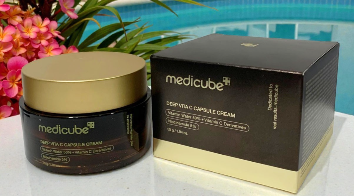 Medicube Deep Vita C Capsule Cream-Brightening & Hydrating Vitamin C Moisturizer