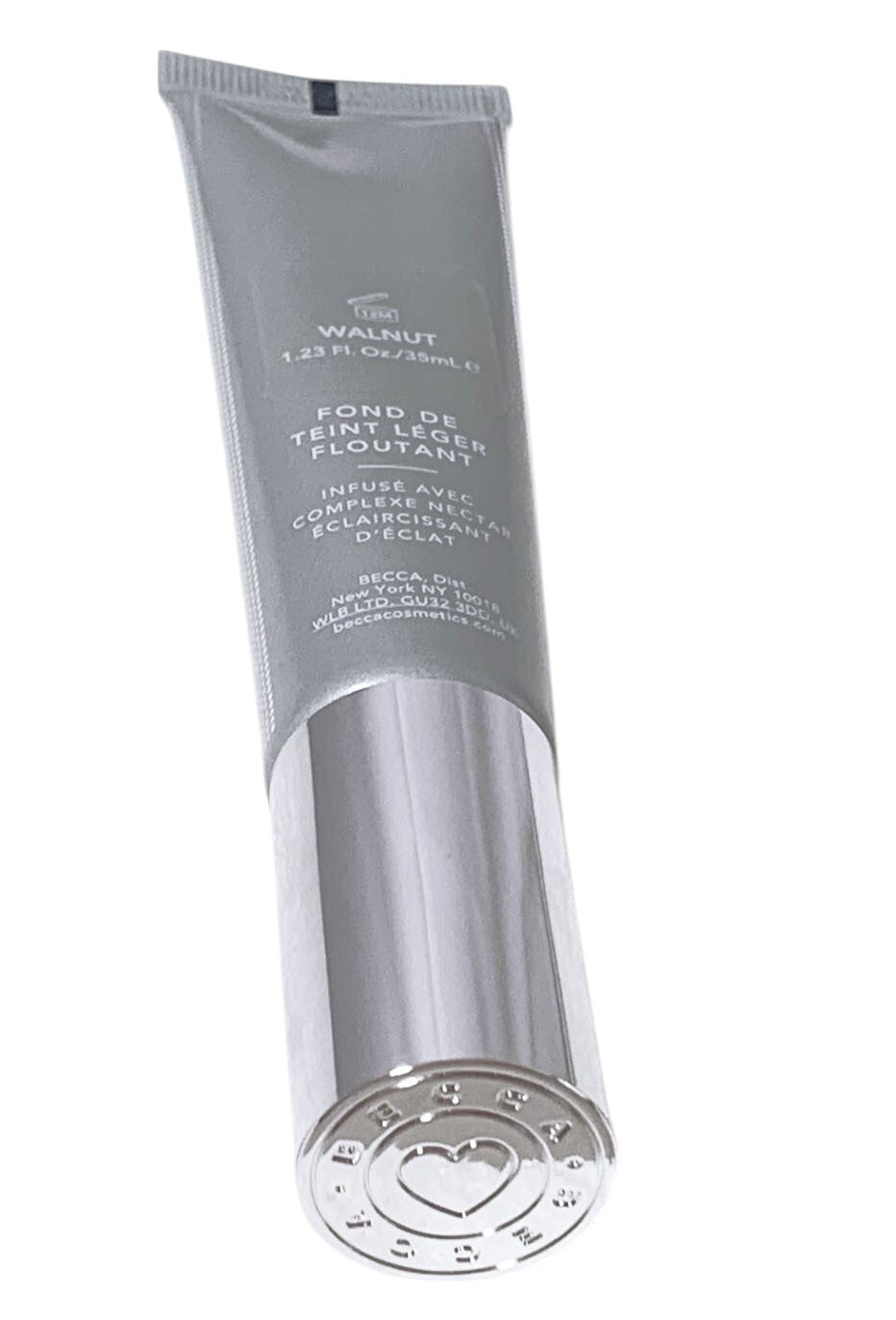 2-Becca Skin Love Weightless Blur Foundation Brightening Complex-Walnut, 1.23 oz