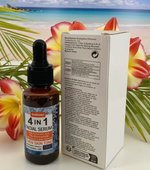 4 IN 1 FACIAL SERUM 30% Vitamin C Hyaluronic Acid Niacinamide Vitamin E 30ml/1oz