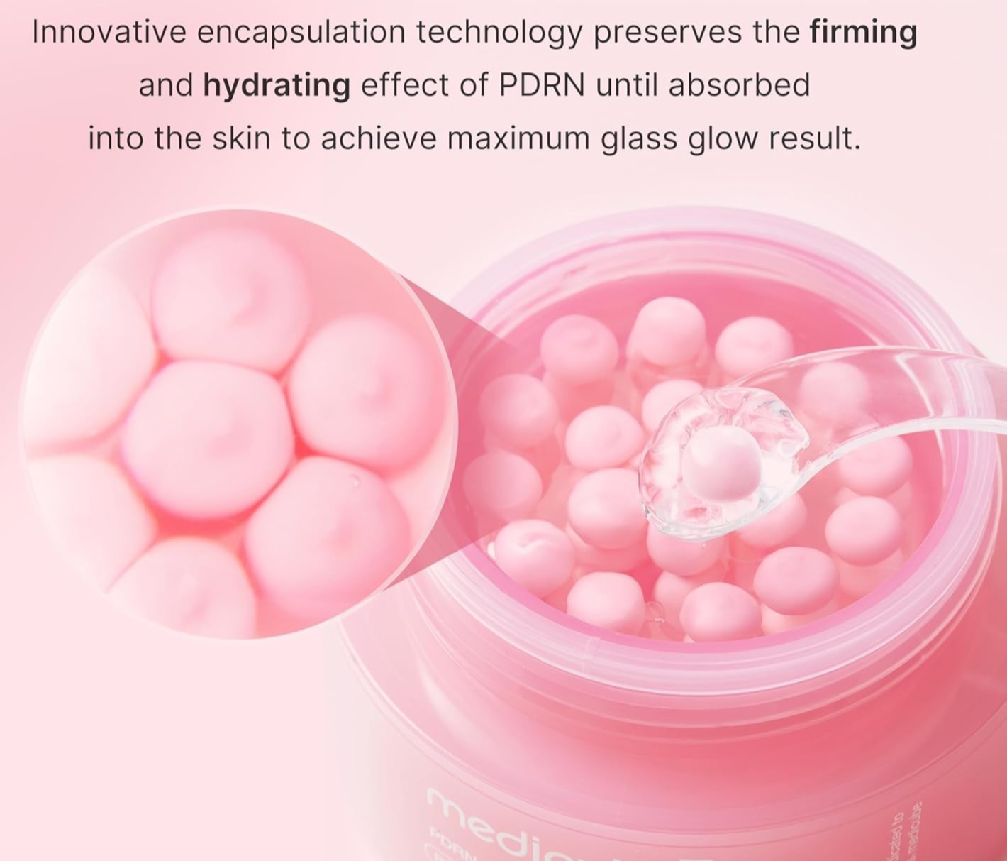 Medicube PDRN Pink Collagen Capsule Cream-Firming, Brightening, Antiaging 1.94oz