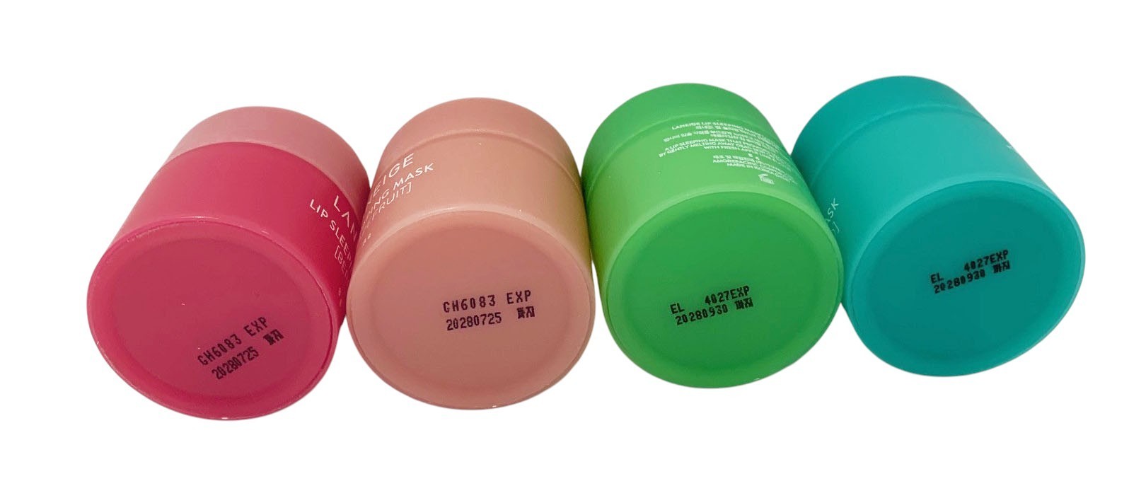 Laneige Lip Sleeping Mask Mini Kit 4pcs 8gr Each  Scented Collection Exp. 9/28