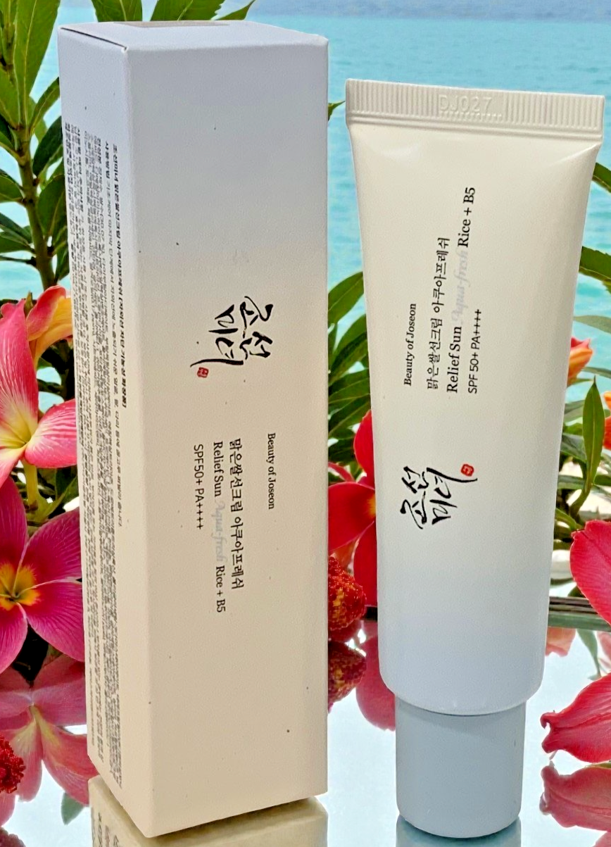 BEAUTY OF JOSEON Relief Sun Aqua Fresh Rice + B5 SPF50+ PA++++ 50ml,  EXP 10/28