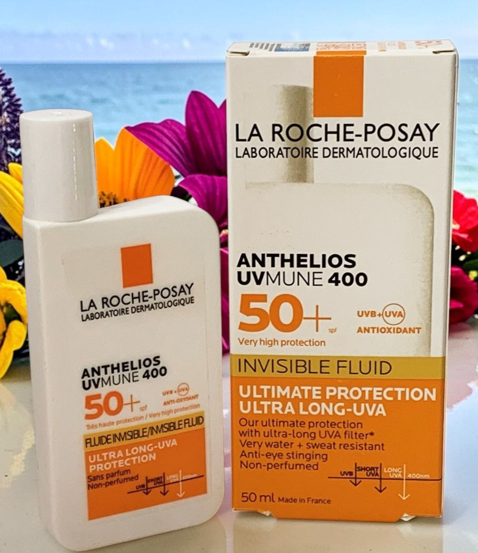 LA ROCHE- POSAY ANTHELIOS UVMUNE 400  SPF50 + INVISIBLE FLUID  50ml EXP 10/28