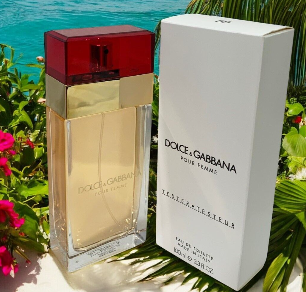 DOLCE & GABBANA EAU DE TOILETTE SPRAY 100ml /3.3oz for WOMEN New Same As Photo