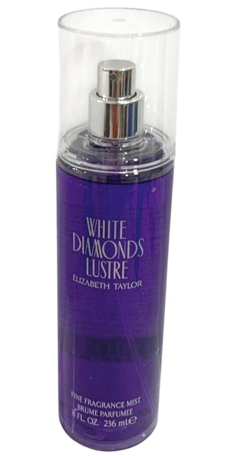PACK OF 3 WHITE DIAMONDS LUSTRE Elizabeth Taylor Women Fragrance Mist 8.0 oz