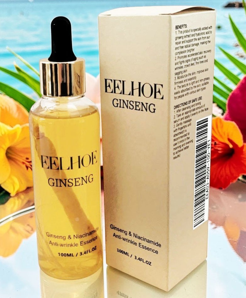 Ginseng anti Wrinkle Serum, Ginseng Polypeptide Anti-Ageing Essence 3.4oz/100ml