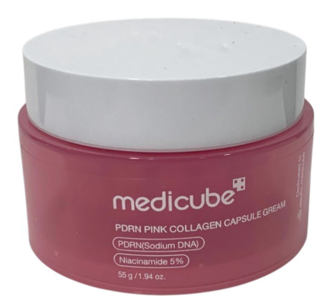 Medicube PDRN Pink Collagen Capsule Cream-Firming, Brightening, Antiaging 1.94oz