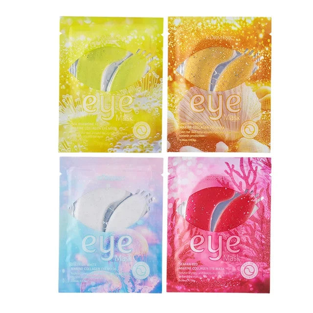Marine Collagen Eye Gel Mask For Puffy, Fine Wrinkles & Dark Circles 16 Pairs