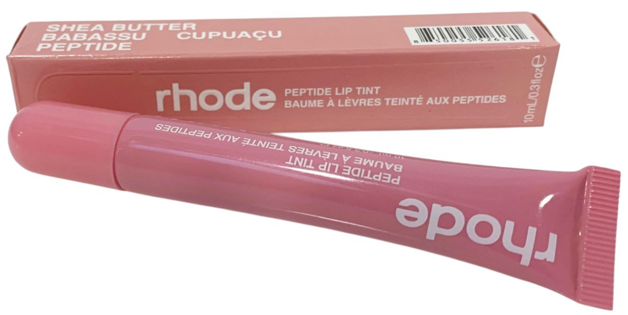Rhode Peptide Lip Tint  10ml Shea Butter Sheer 3 pcs-Ribbon, Salty Tan, Espresso