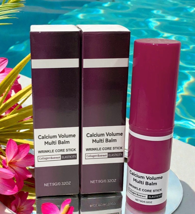 Calcium Volume Multi Balm Wrinkle Core Stick  Anti-aging 9g Pack of 2 Exp 11/28