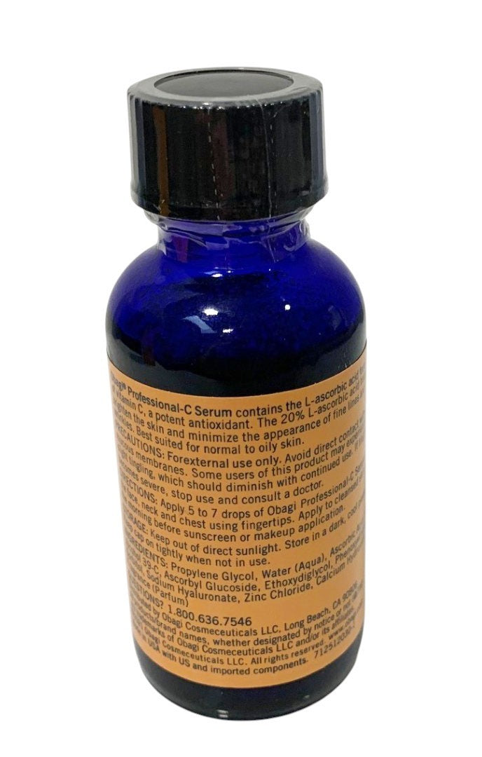 Obagi Professional-C 20% Vitamin C Serum - 1oz - New In Box - Sealed