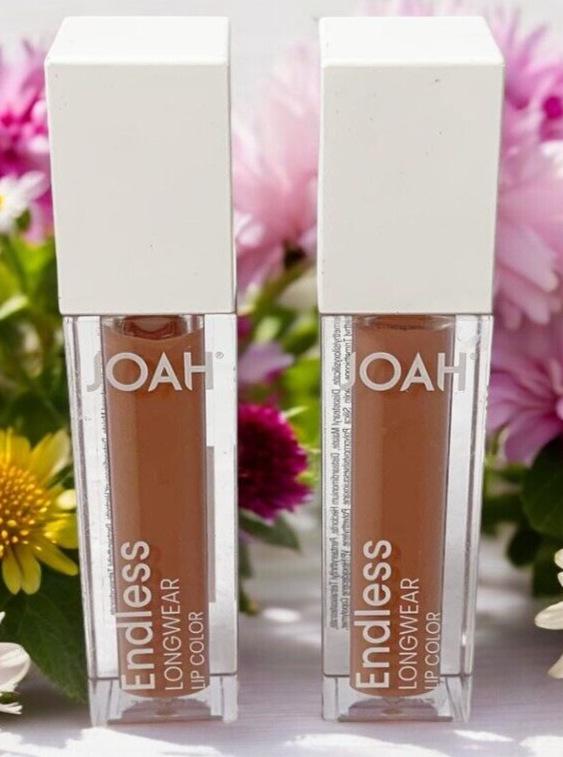 JOAH ENDLESS LONGWEAR LIP COLOR JSLL02 TASTY PACK OF 2